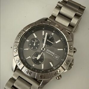Fossil Stainless Steel Chronograph Watch